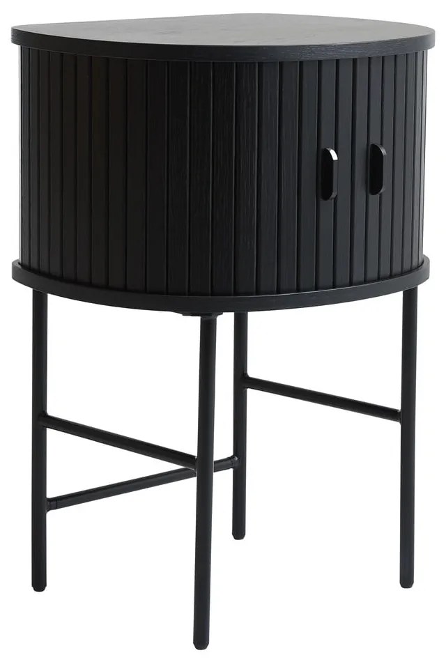 Noptieră neagră Nola – Unique Furniture