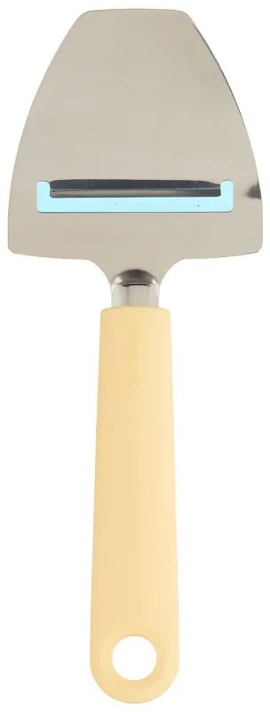 Cutit pentru branza Brabantia Tasty+ 1003306, Lama lustruita cu ultrasunete, Otel inoxidabil, Galben