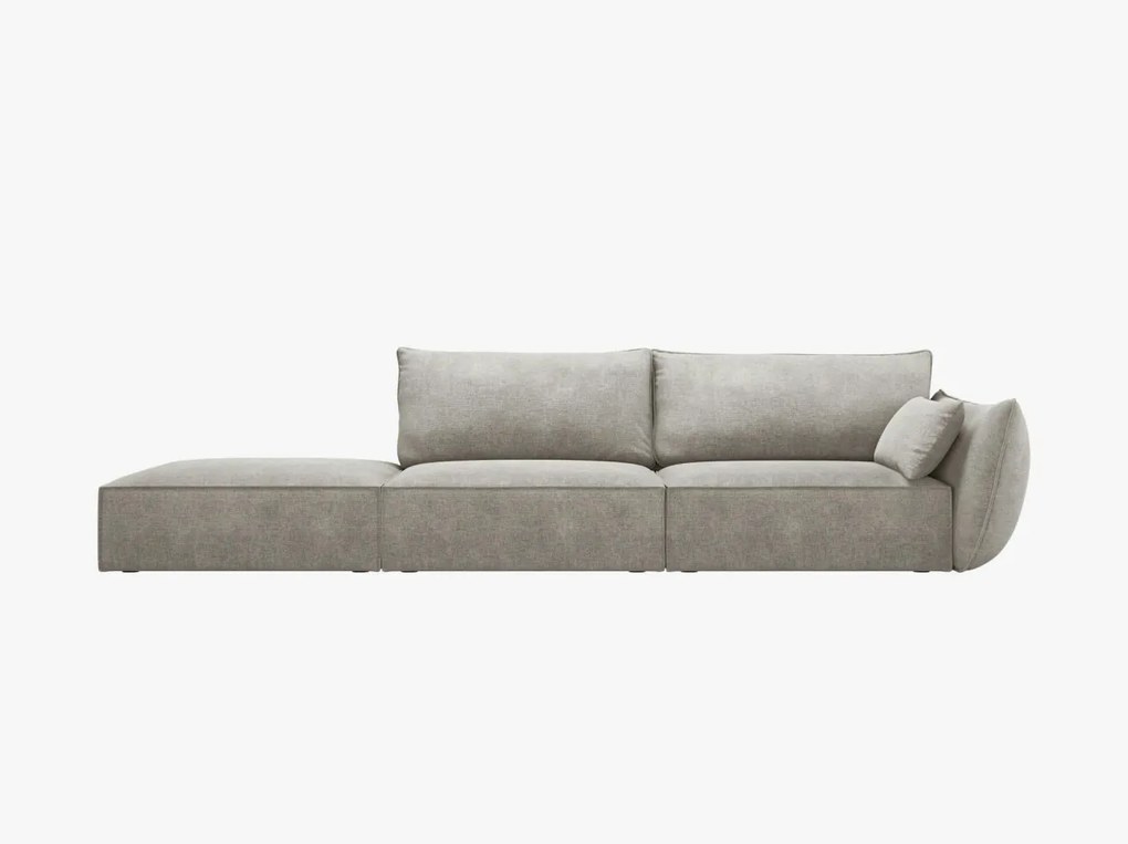 Canapea deschisa 4 locuri Kaelle chenille L264 cm