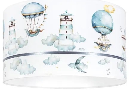 Lustră pentru copii PIKKI 1xE27/60W/230V albastră