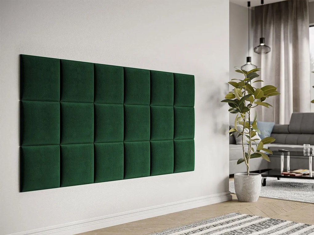 Panou de perete tapițat Pazara 30x30 (manila 35). Promo -17%. 1054236