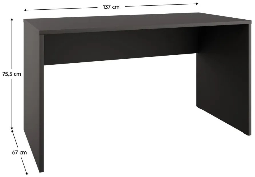 Masă PC Alegre (antracit) . 1116204