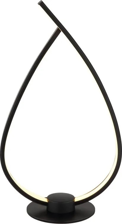Veioza, Lampa de masa LED TRINA negru