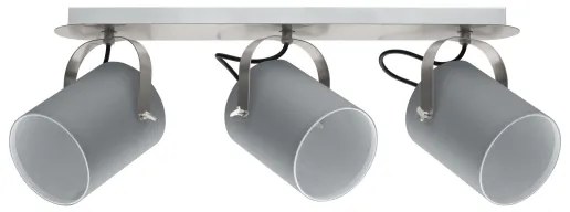 Eglo 98141 - Plafonieră cu spoturi VILLABATE 3xE27/10W/230V