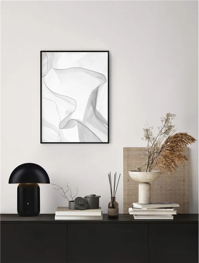 Veioza LED design decorativ POIS negru, NVL-9050169