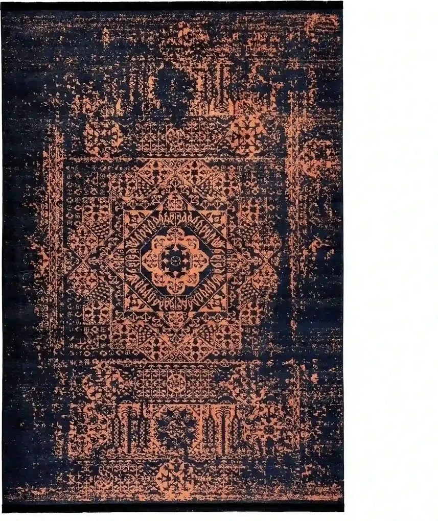 Covor 1104, 80x150 cm, forma dreptunghiulara, tesatura catifelata, mul