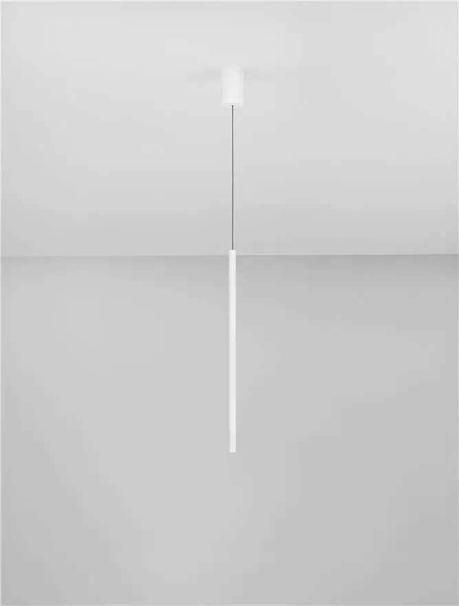 Pendul, Lustra liniara LED CCT BRILLIA alb