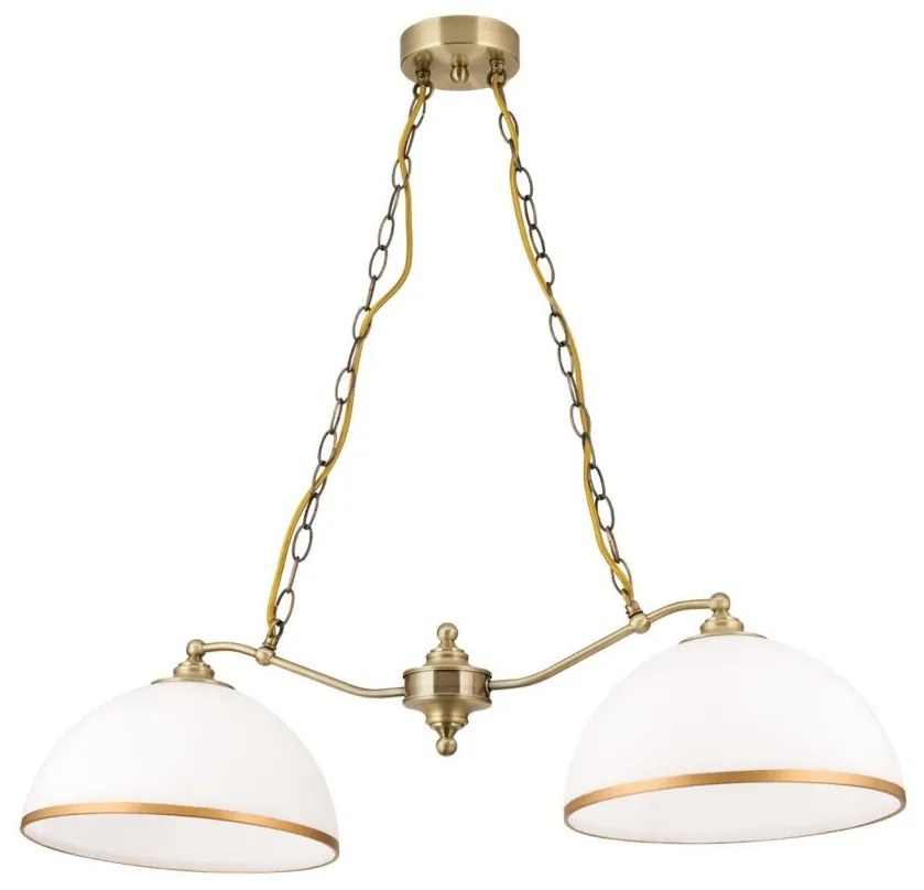 Lustra suspendata stil clasic OLD LAMP 2L patina