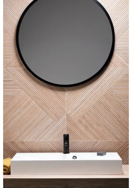 Baterie de lavoar + ventil KFA Armatura 5032-815-81 MOZA 15,2 cm negru mat