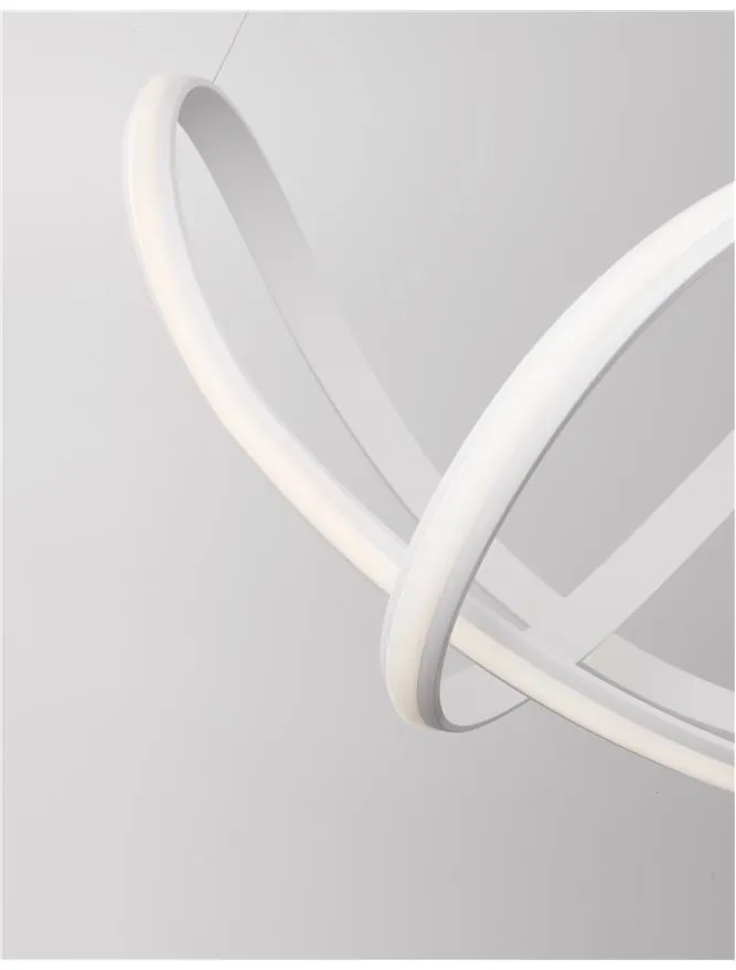 Lustra LED suspendata design modern APUS alba NVL-9348052