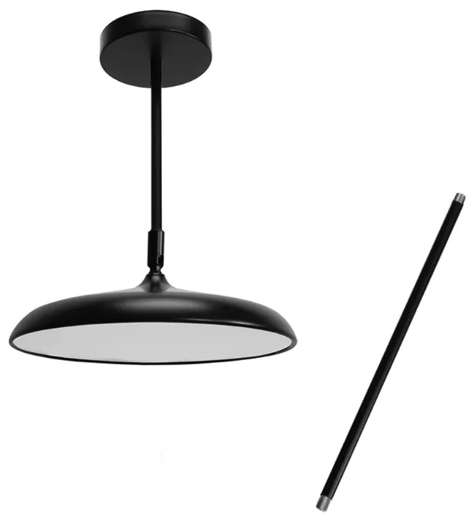 Lampă LED modernă cu înălțime reglabilă Aurie