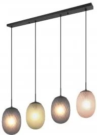 Suspensie 4 becuri E27 FACETTE 364200417 Trio