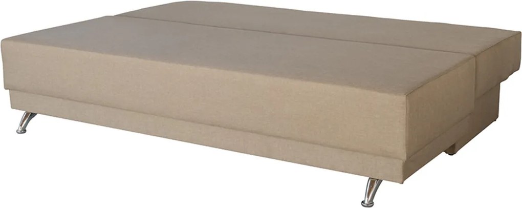 Canapea Extensibila Roma Cappuccino Daisies Flower 205x90x86 cm + lada de depozitare