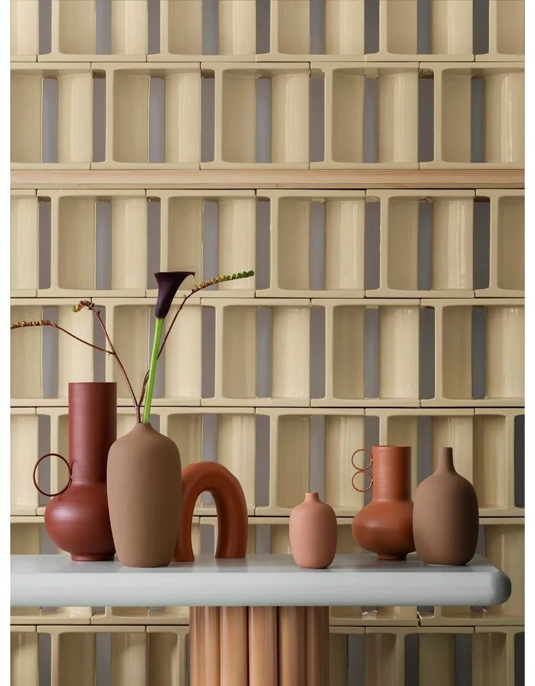 Vază teracotă din ceramică (înălțime 12 cm) Kagetsu – Blomus