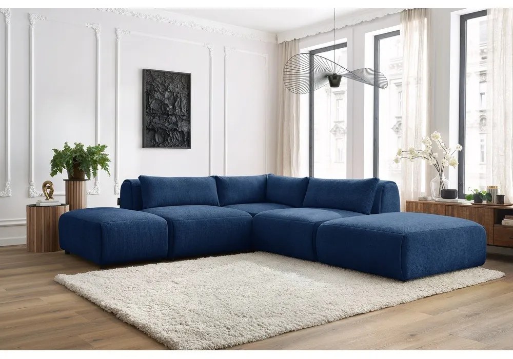 Colțar albastru închis (cu colțar variabil) Jeanne – Bobochic Paris