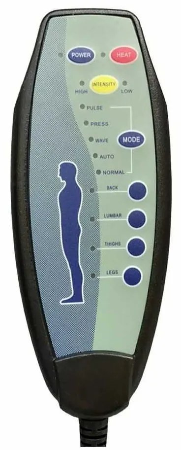 Scaun de masaj Vinci Velvet, gri
