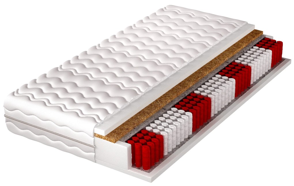 Saltea cu arcuri individuale TARVOS 200x90 cm (T3/T5). 1025211