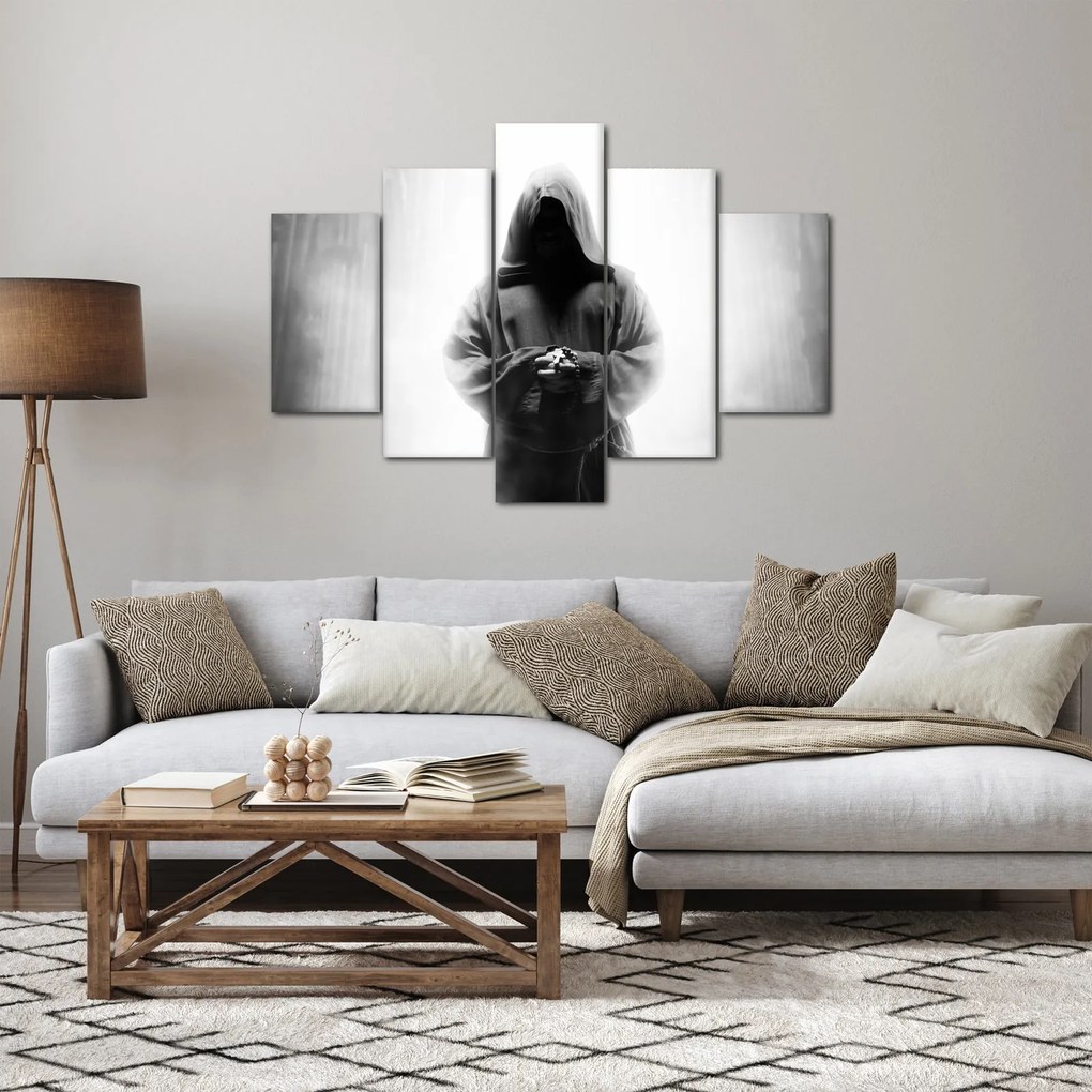 Tablou - Un călugăr într-o mănăstire (150x105 cm)