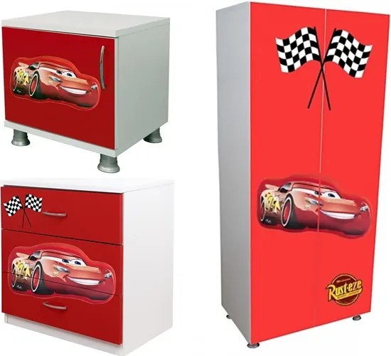 Mobilier camera baieti Cars