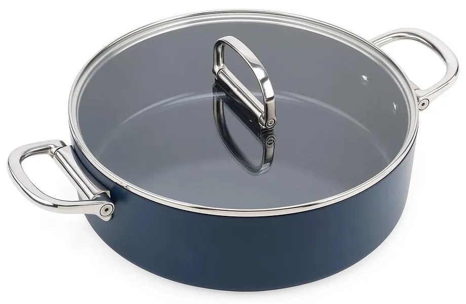 Cratiță cu capac/cu suprafață ceramică adecvată pentru plita cu inducție Space – Joseph Joseph