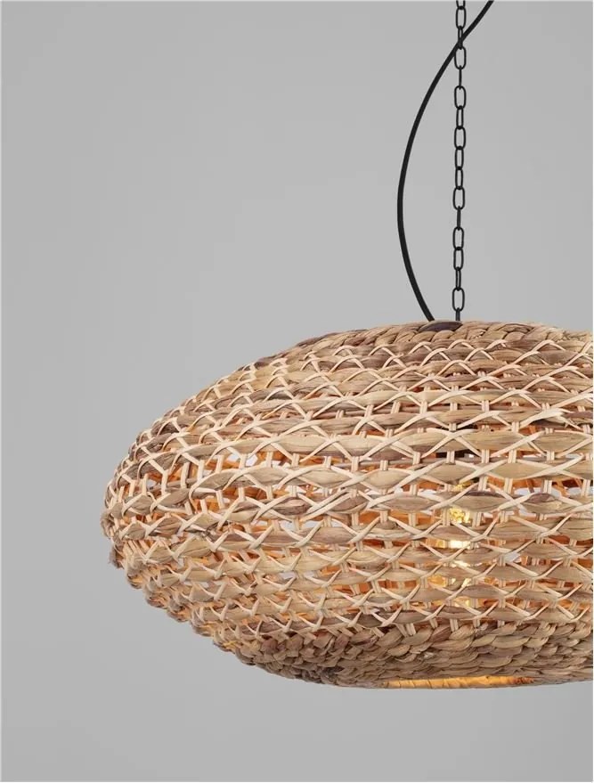 Lustra boho style design natural Bola