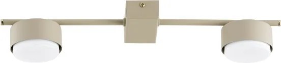 Brilagi - Spot LED RGB reglabil MONO, 2x GX53/14W/230V, Wi-Fi Tuya, bej