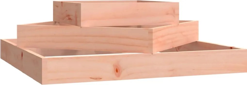 vidaXL Jardinieră, 83x83x27 cm, lemn masiv douglas