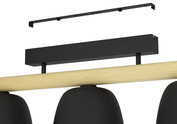 Lustră aplicată Eglo 43738 SHERBURN 3xE27/40W/230V