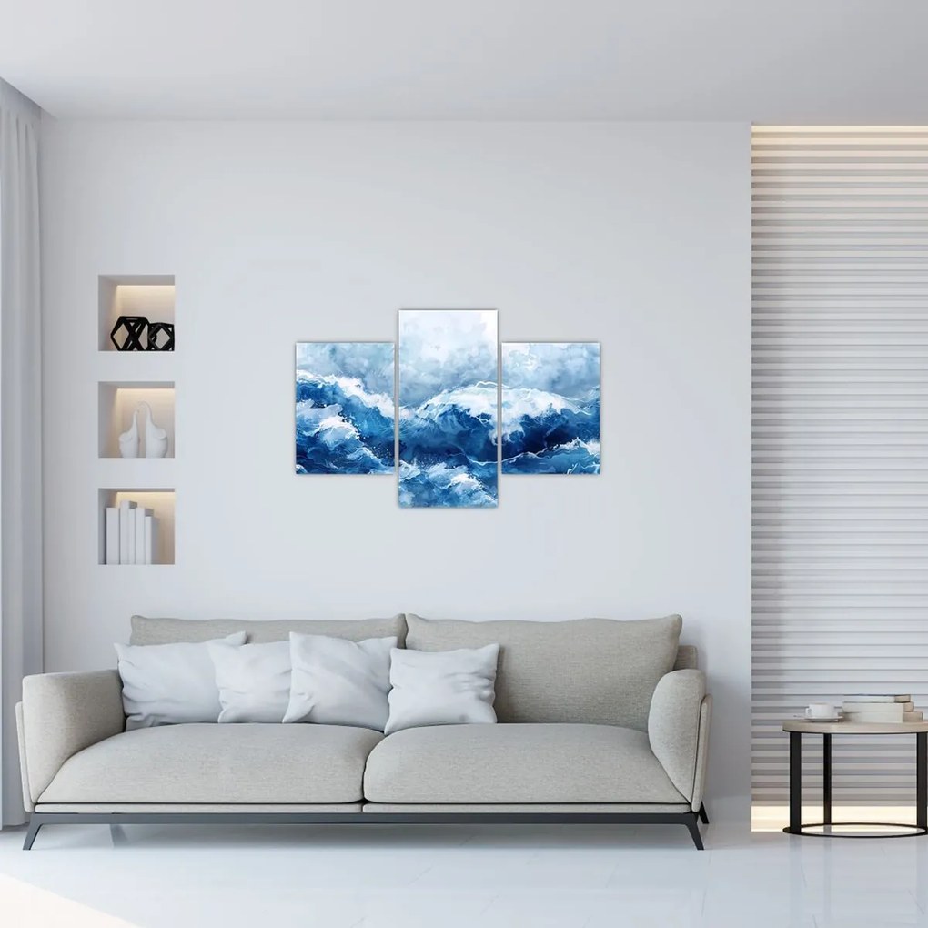 Tablou - Ilustrație a mării (90x60 cm)