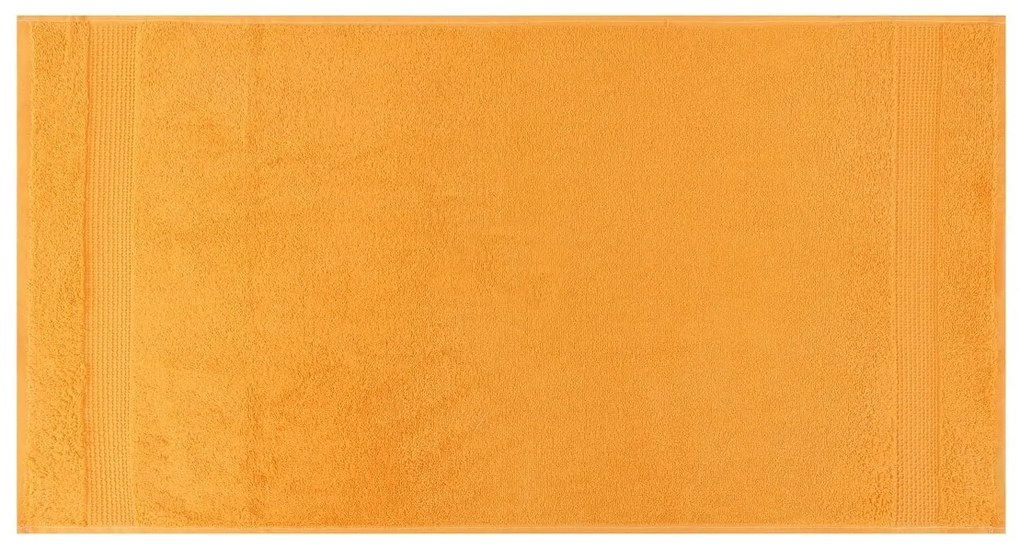 Set 4 Prosoape 801, Beverly Hills Polo Club, 50x90 cm, Bumbac, Galben
