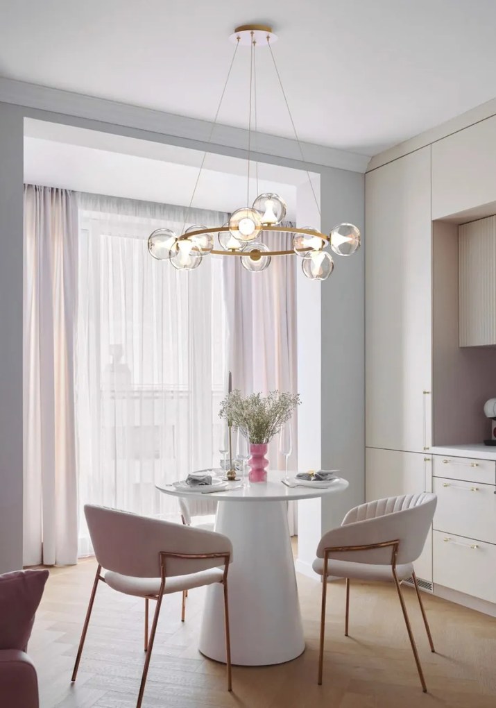 Lustra LED suspendata design modern ANDROMEDA