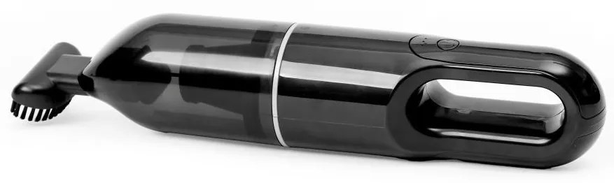 Aspirator auto portabil 75W, 2000 mAh, negru