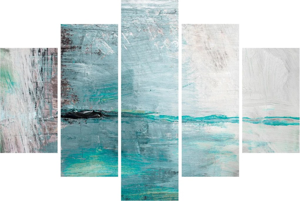 Tablou - pictură abstractă în ulei (150x105 cm)