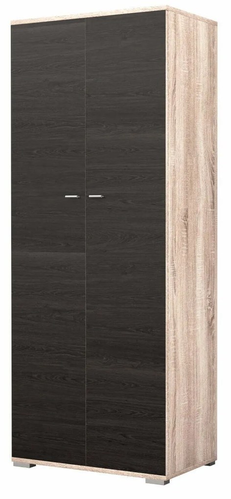 Bibliotecă living Gabriela, wenge + sonoma