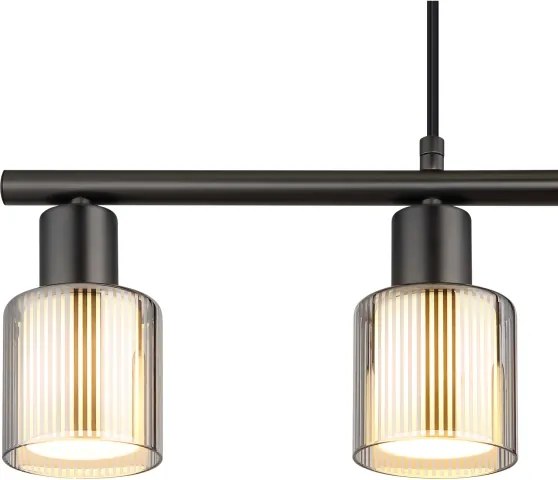 Globo 54456-4H - Lustră suspendată pe cablu VILLEGAS 4xE14/25W/230V