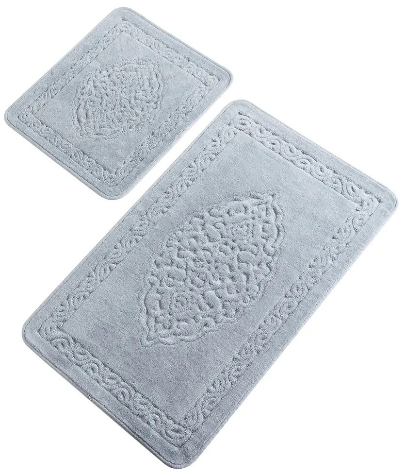 Set covorase de baie 2 piese, Chilai, Elite, Bumbac, Multicolor