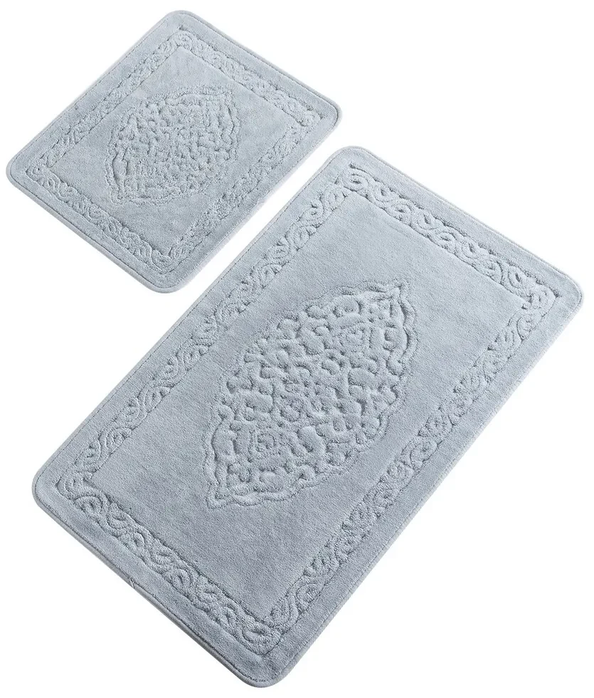 Set covorase de baie 2 piese, Chilai, Elite, Bumbac, Multicolor