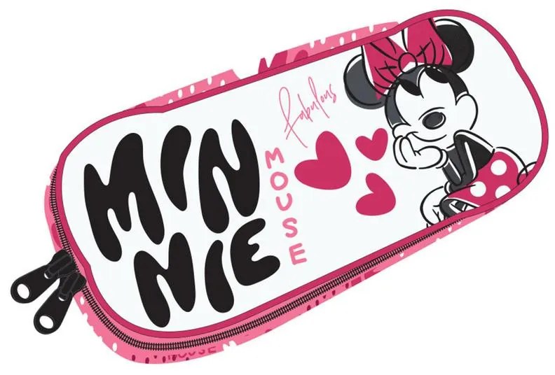 Disney Minnie Draft Penar cu 2 compartimente 26 cm