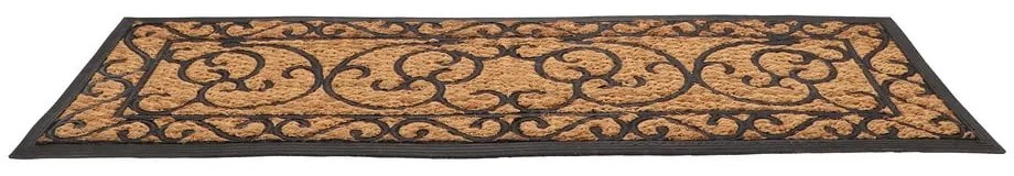Covoraș de intrare din fibre de nucă de cocos 40x120 cm Ornament – Esschert Design