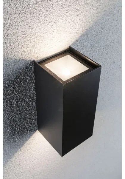 Paulmann 94325 - 2xLED 6,5W IP44 Aplica de perete exterior FLAME 230V