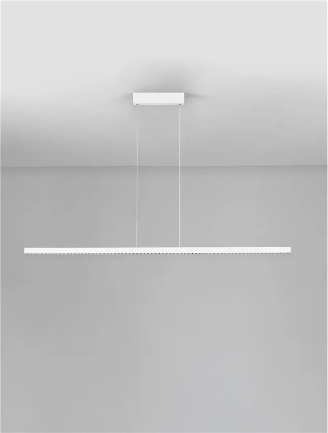 Lustra suspendata LED design liniar DEOS 25Watt 3000K, NVL-9030897