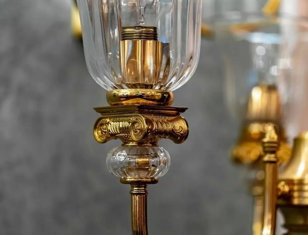 Candelabru LUX design clasic realizat manual Natascia