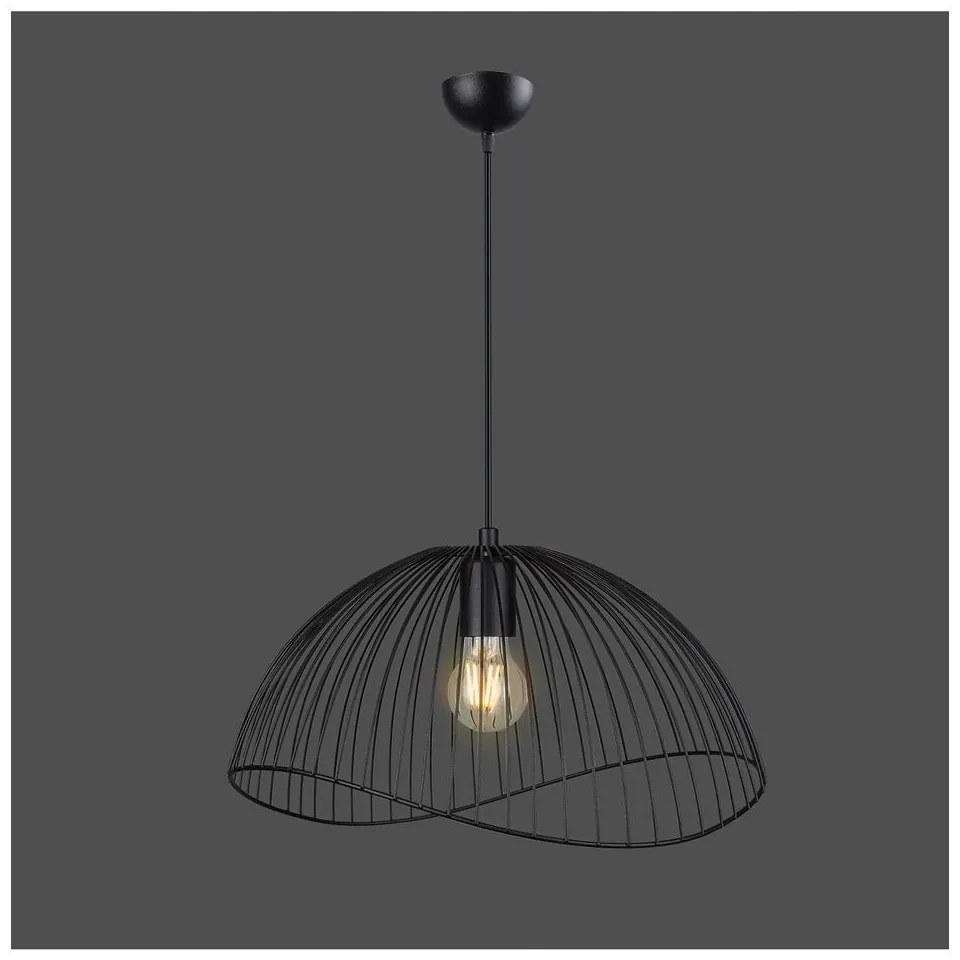 Lustră neagră ø 40 cm Way – Squid Lighting
