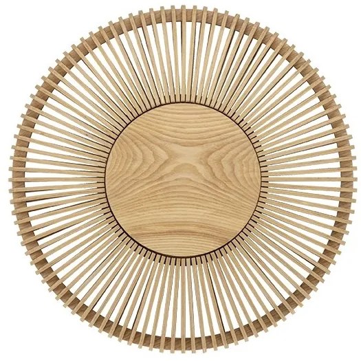 Aplica din lemn, lumina ambientala Clava Up Wood large - oak