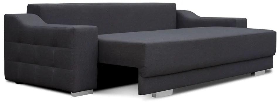 Canapea trei locuri Clay (negru). 601436