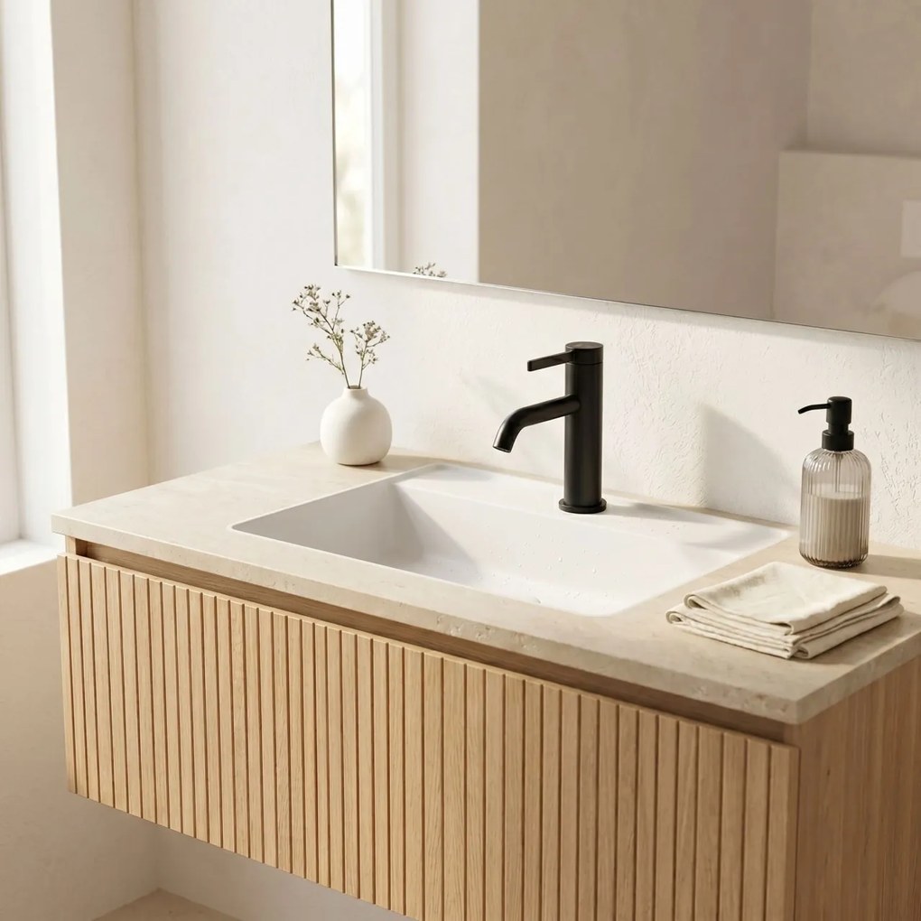 Baterie pentru baie Rea Rivo Black