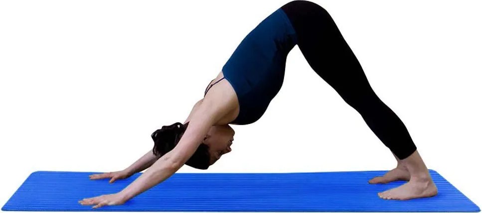 Saltea yoga cu geanta cadou-albastru