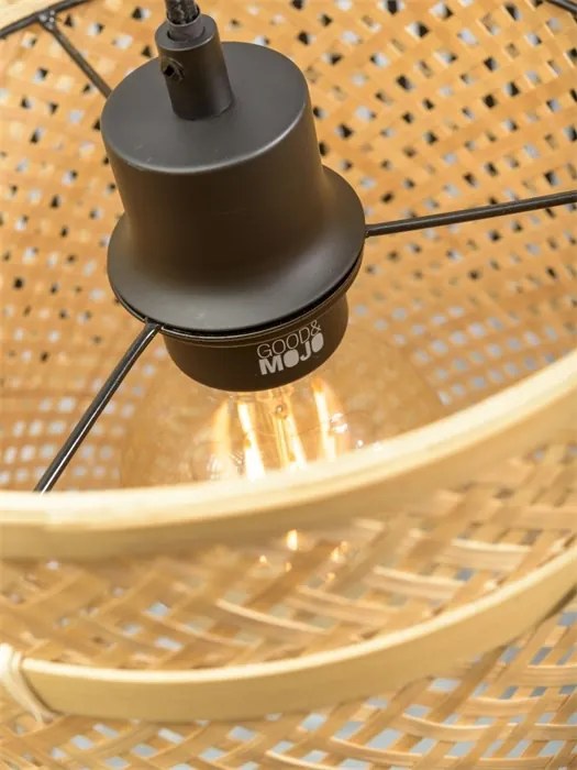Lampadar eco din bambus Bhutan L natur, 50cm