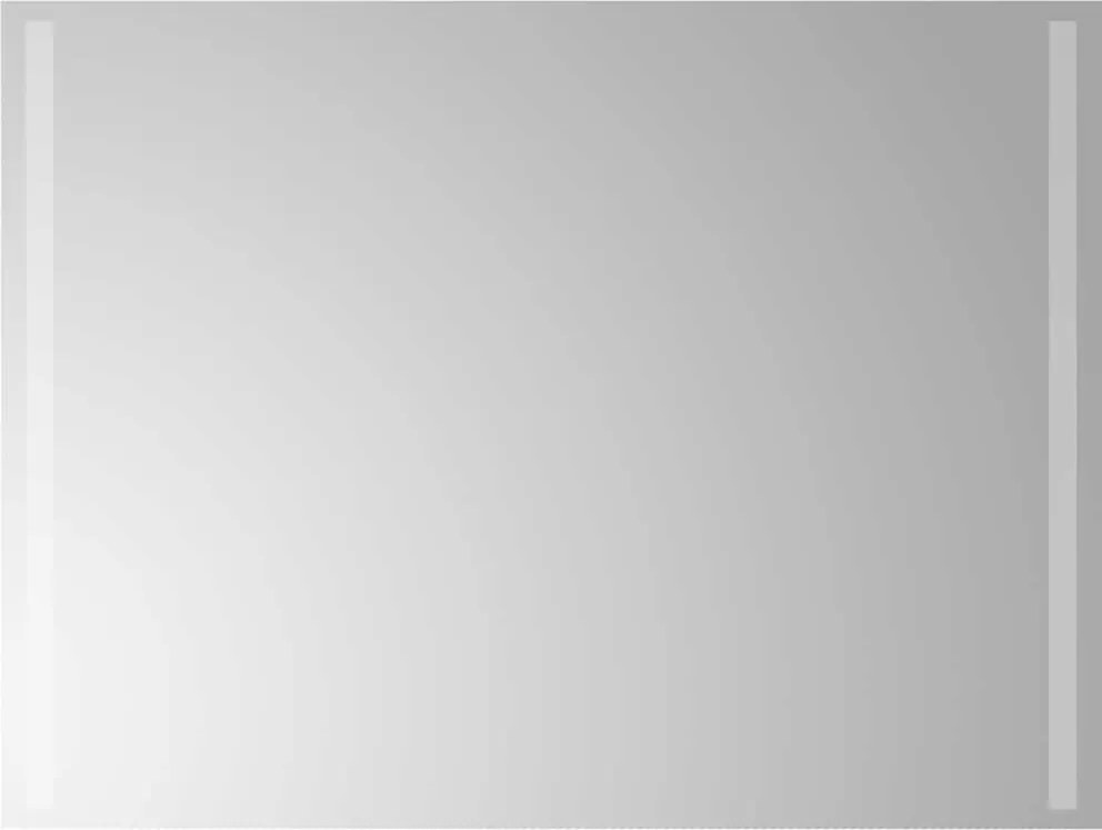 vidaXL Oglindă de baie cu LED, 80x60 cm