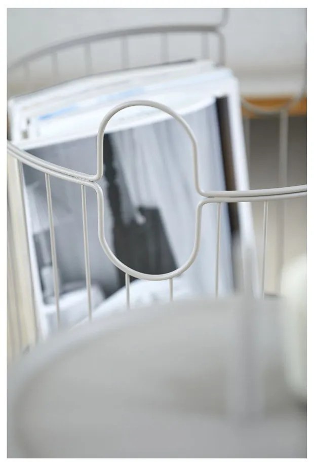 Coș de depozitare din sârmă din metal ø 38x18 cm Inu – Zone